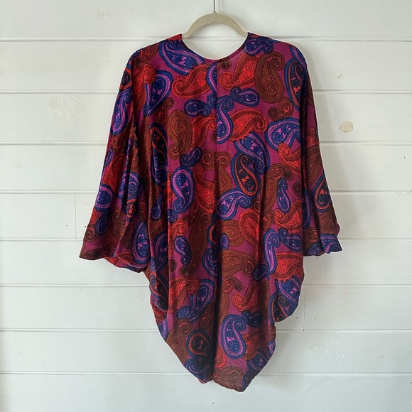 Volcom Multicolor Paisley Swim Coverup - Picture 8 of 10
